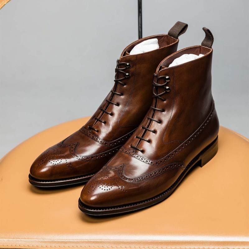 wingtip boots