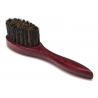 Suede brush with handle