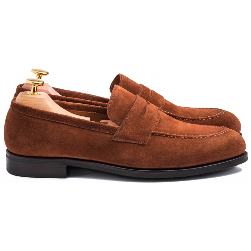 polo leather loafers