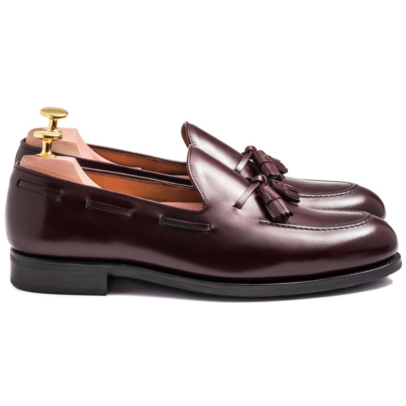 Skolyx Burgundy Tassel Loafer | World class shoes | Skolyx