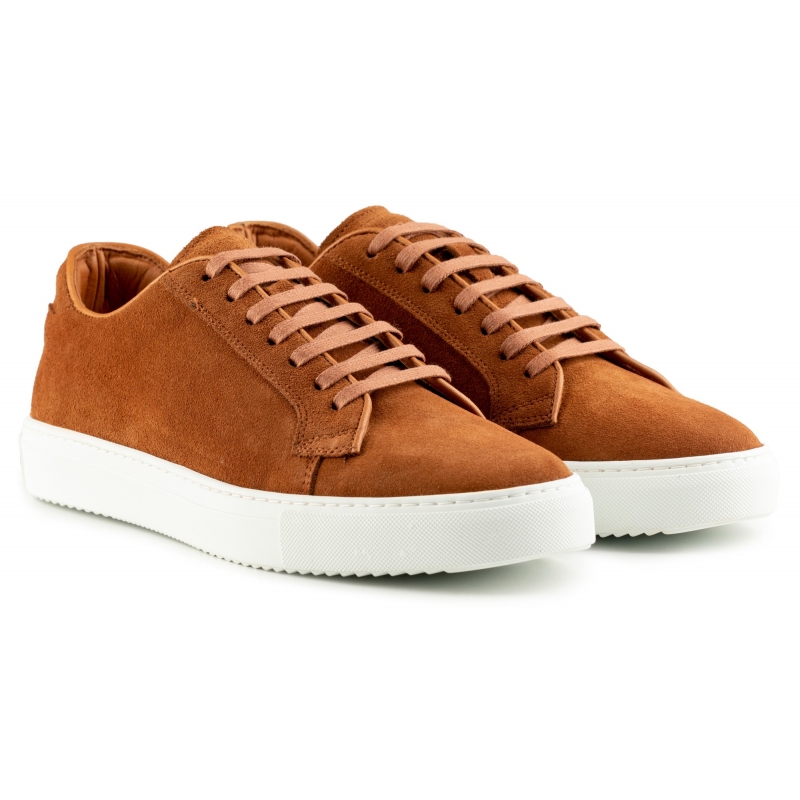 Sneaker in mid brown suede | Experts on quality shoes | Skolyx
