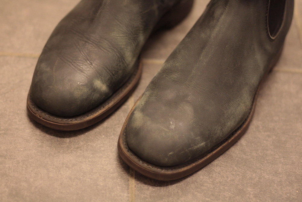 Here is how our RM Williams boots looked after cleaning: